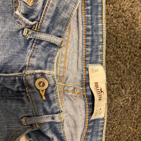 2 pairs hollister skinny jeans W26 - Picture 4 of 4